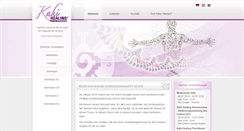 Desktop Screenshot of kahi-healing.com